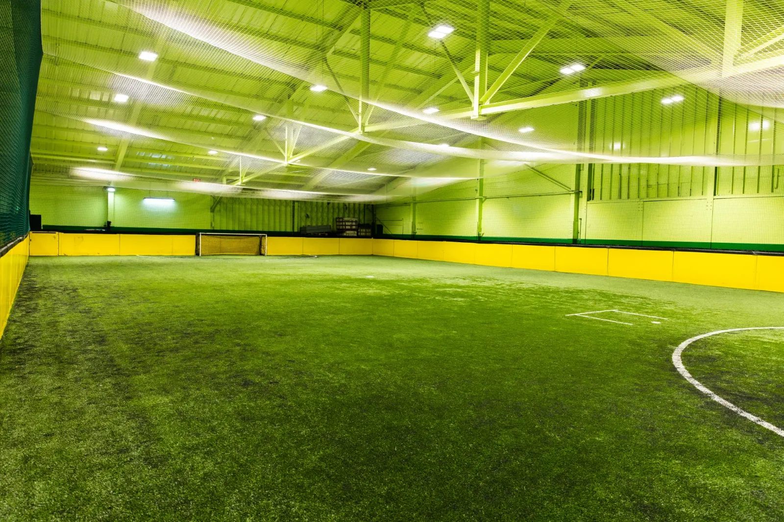 The football pitch at Frame 2 Complex