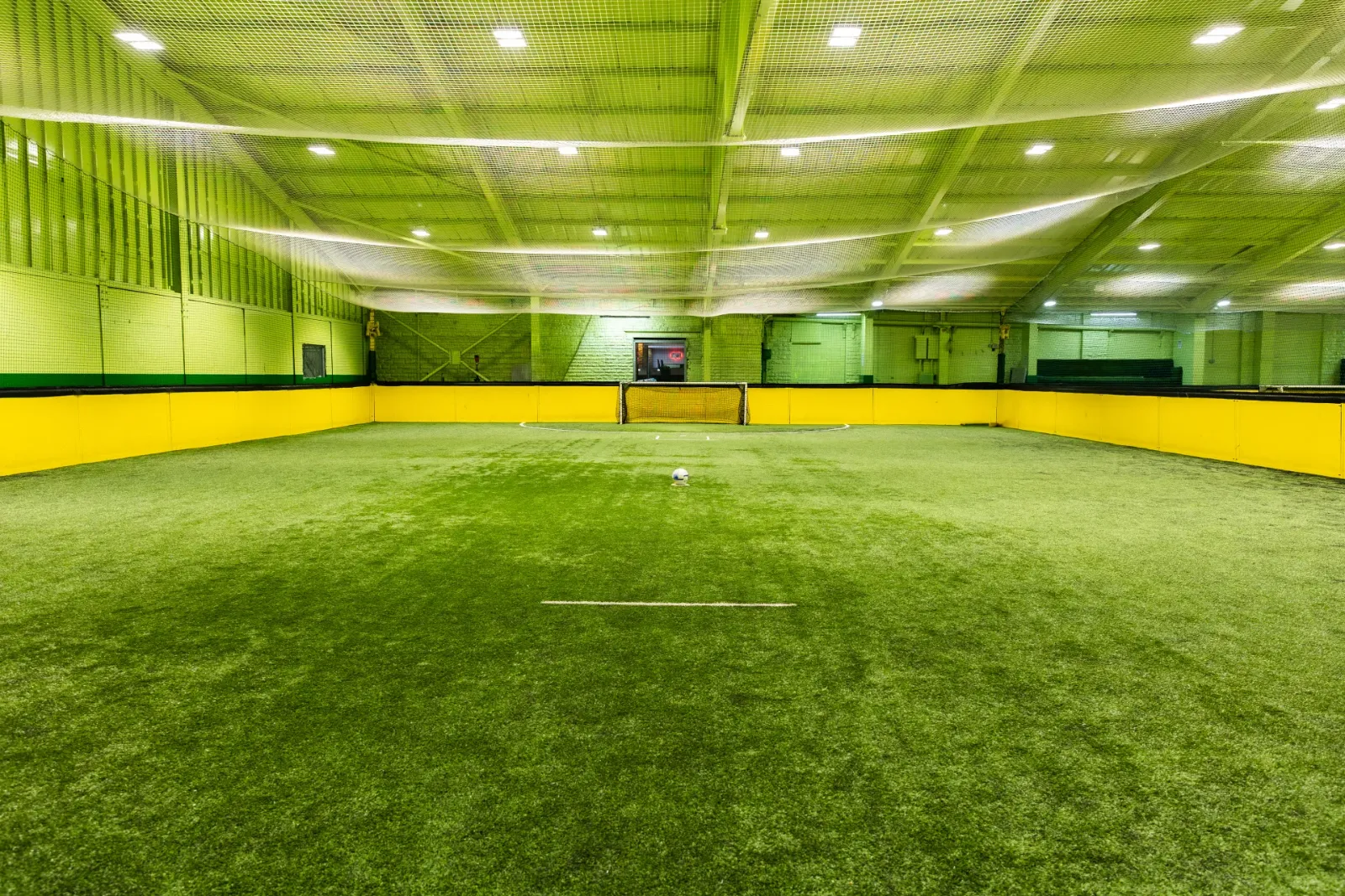 The indoor football pitch at Frame 2 Complex